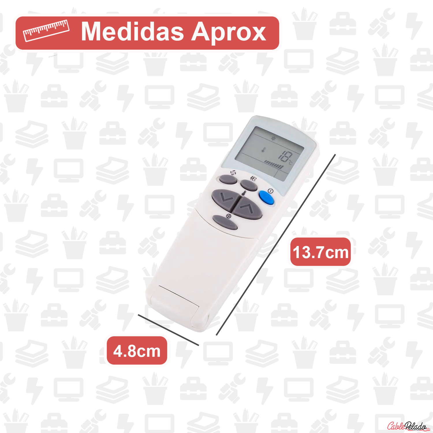 Mando Universal para Aire Acondicionado LG