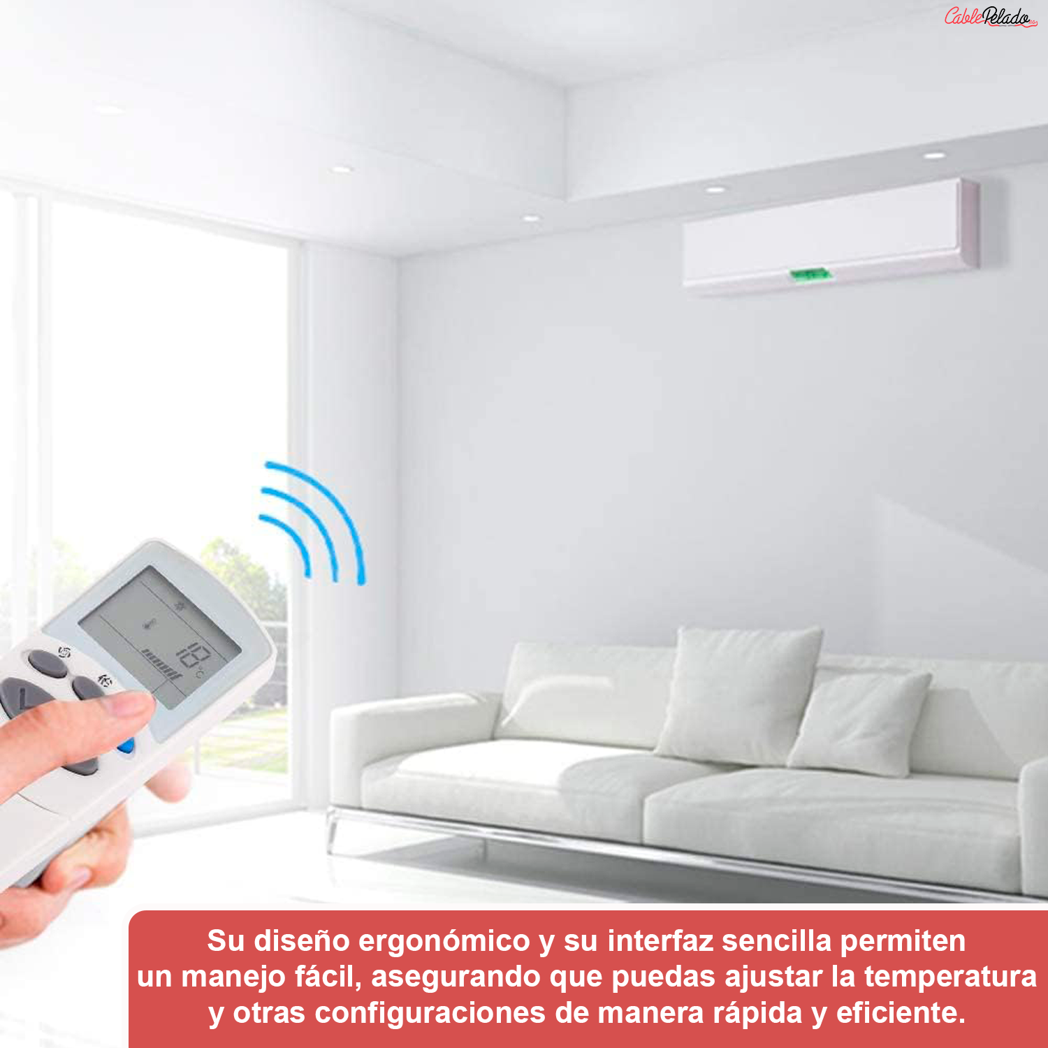 Mando Universal para Aire Acondicionado LG