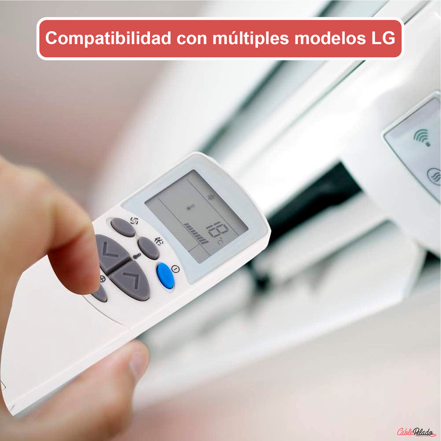 Mando Universal para Aire Acondicionado LG