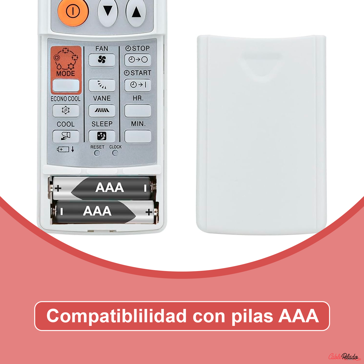 Mando Universal para Aire Acondicionado Mitsubishi v1