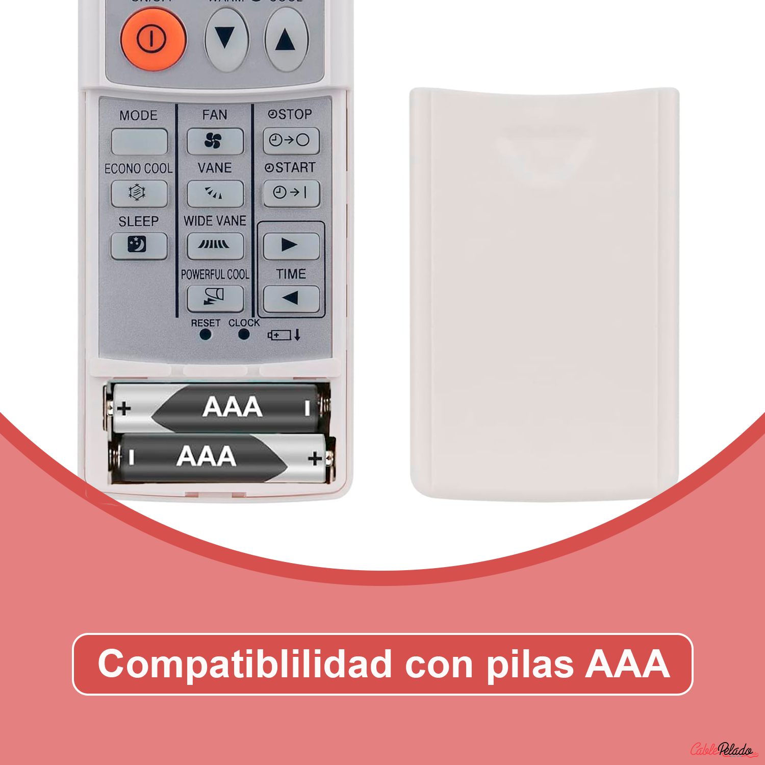 Mando Universal para Aire Acondicionado Mitsubishi v2