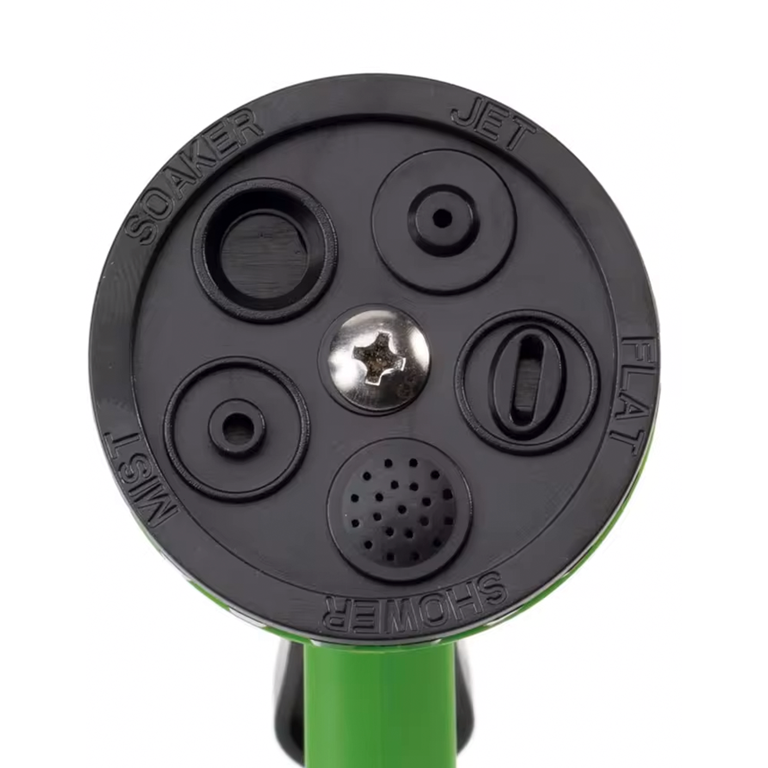 Manguera En Espiral Extensible Hasta 7.5 Metros Incluye Pistola  Verde