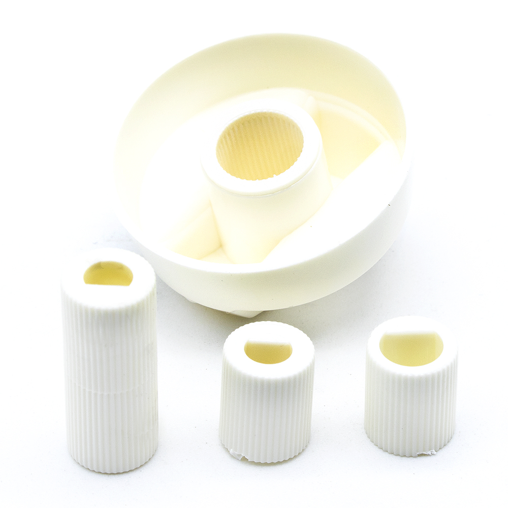 Manija perillas mando Universal para Horno (4 uds)  Blanco