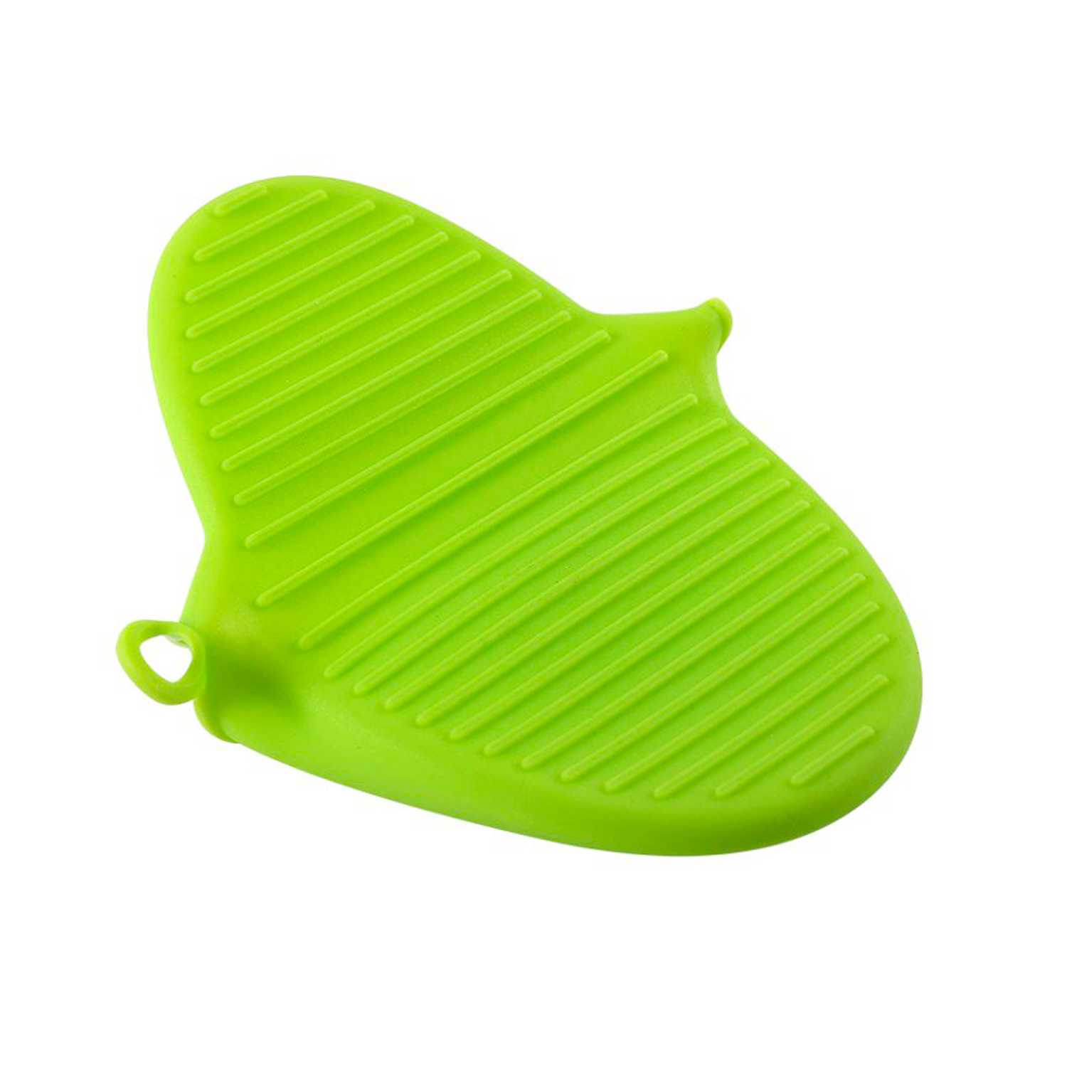Manoplas Guantes Silicona Para Horno  Verde