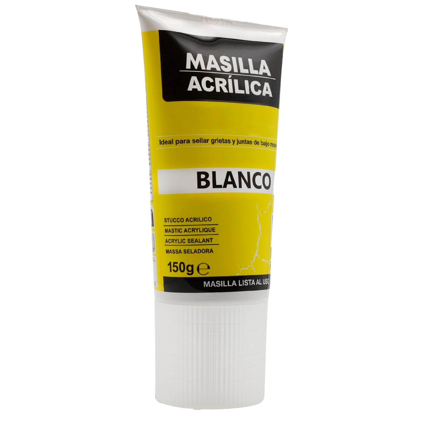Masilla Acrílica Blanca En Tubo 150 gr