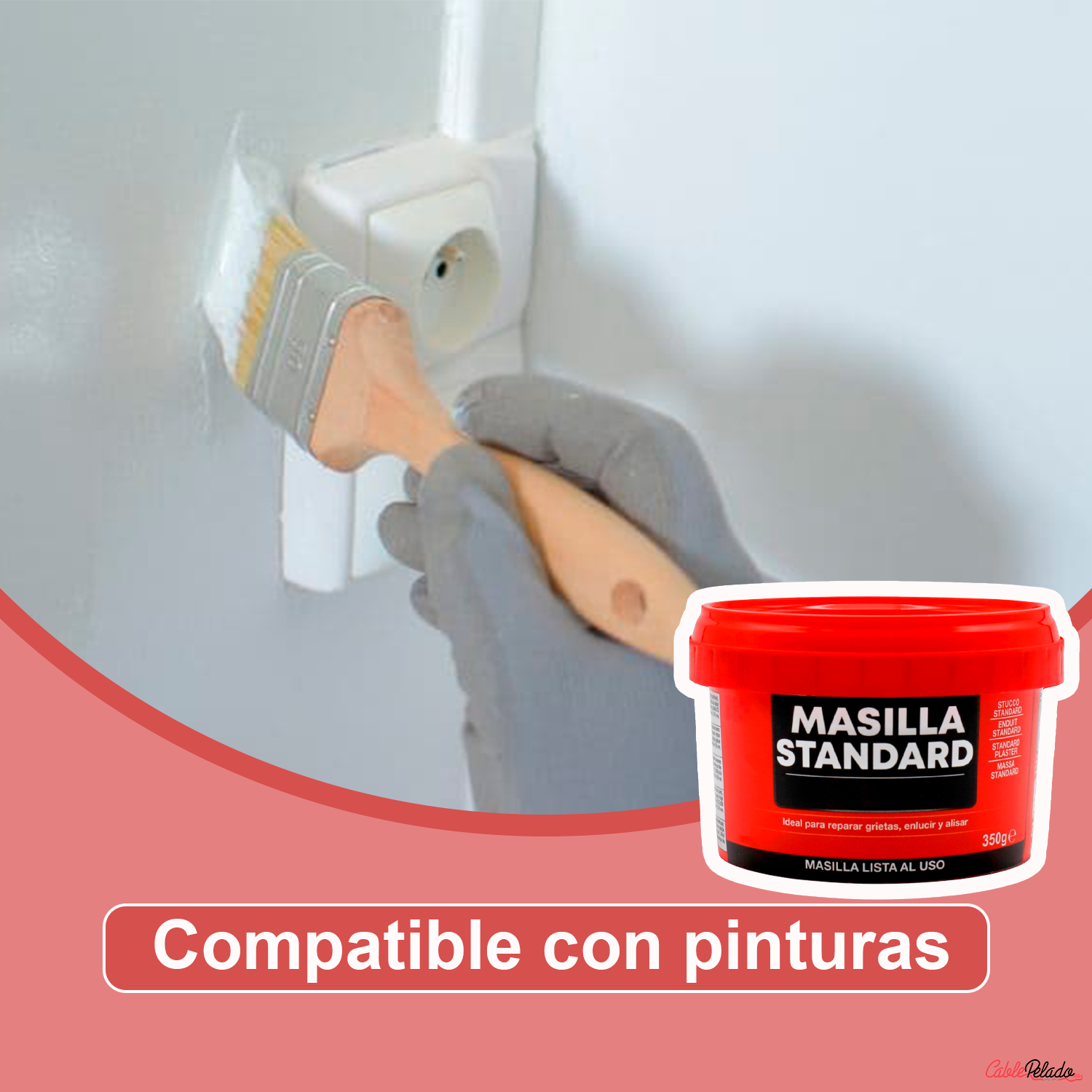 Masilla Exterior 250 gr