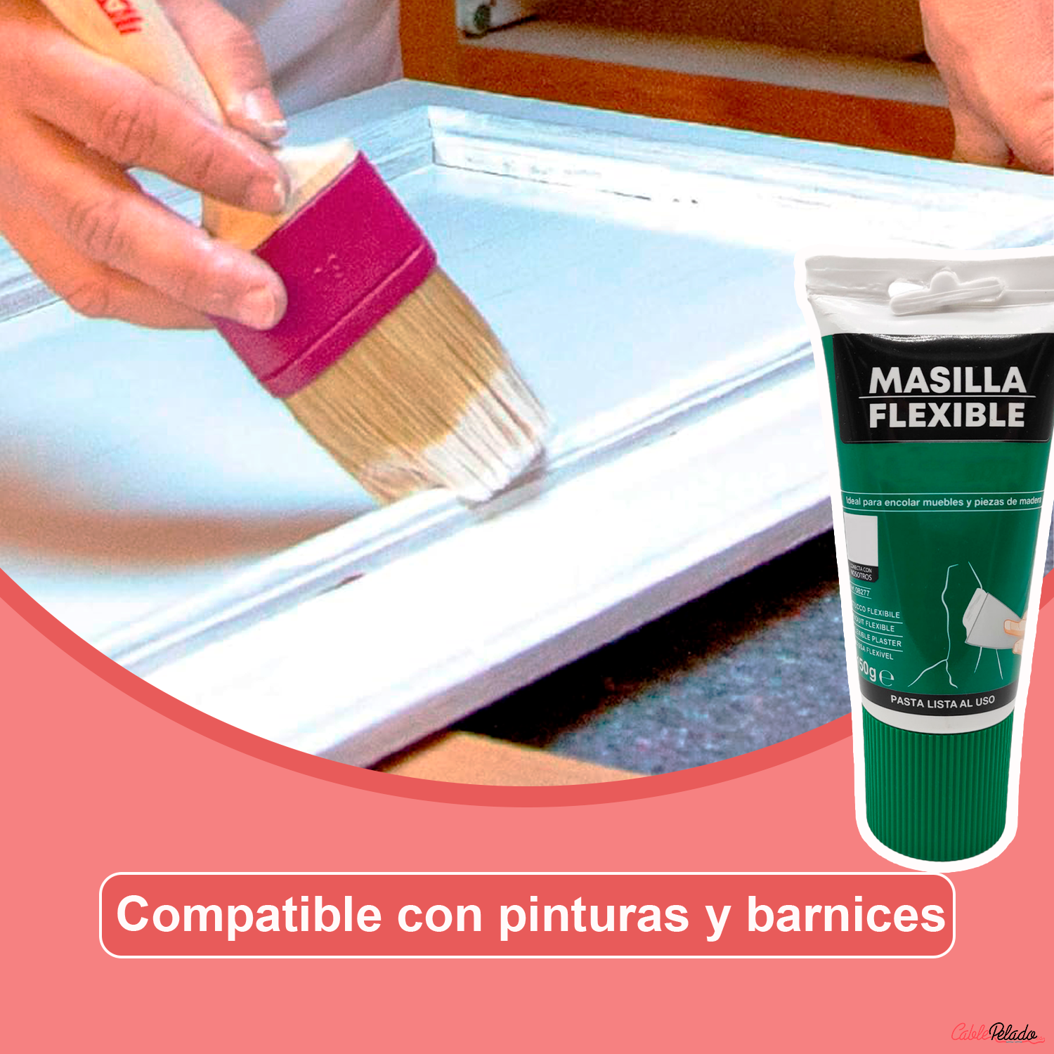 Masilla Flexible En Tubo 150 gr