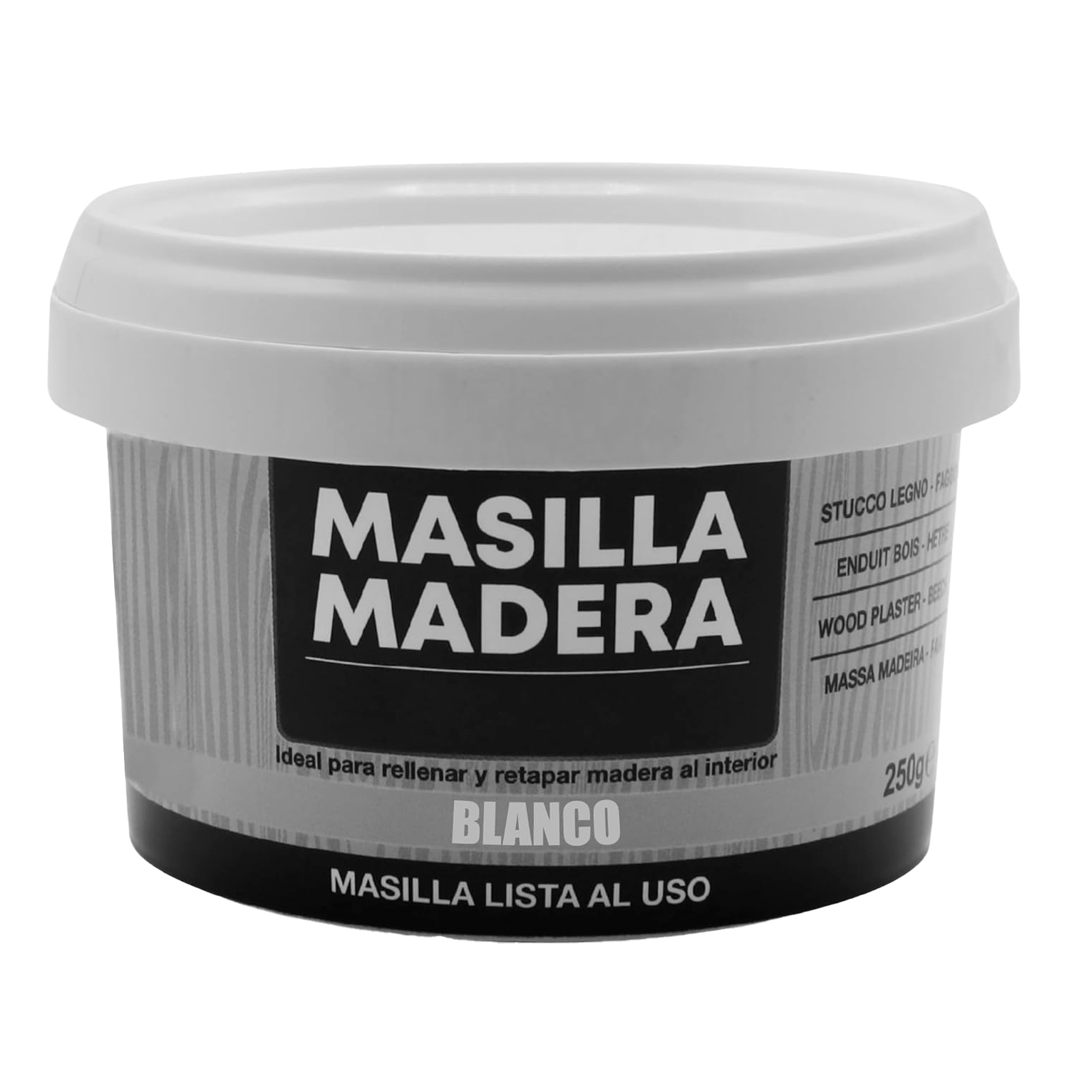 Masilla Madera Blanca 250 gr