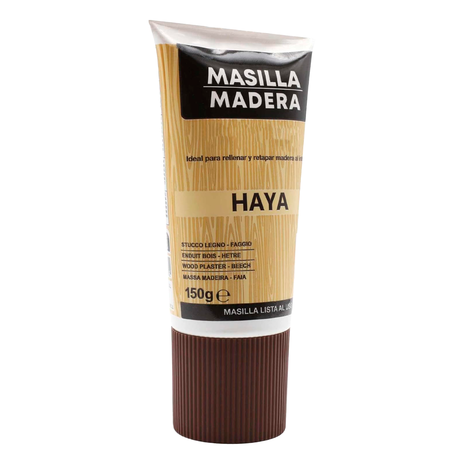Masilla Madera Haya En Tubo 150 gr
