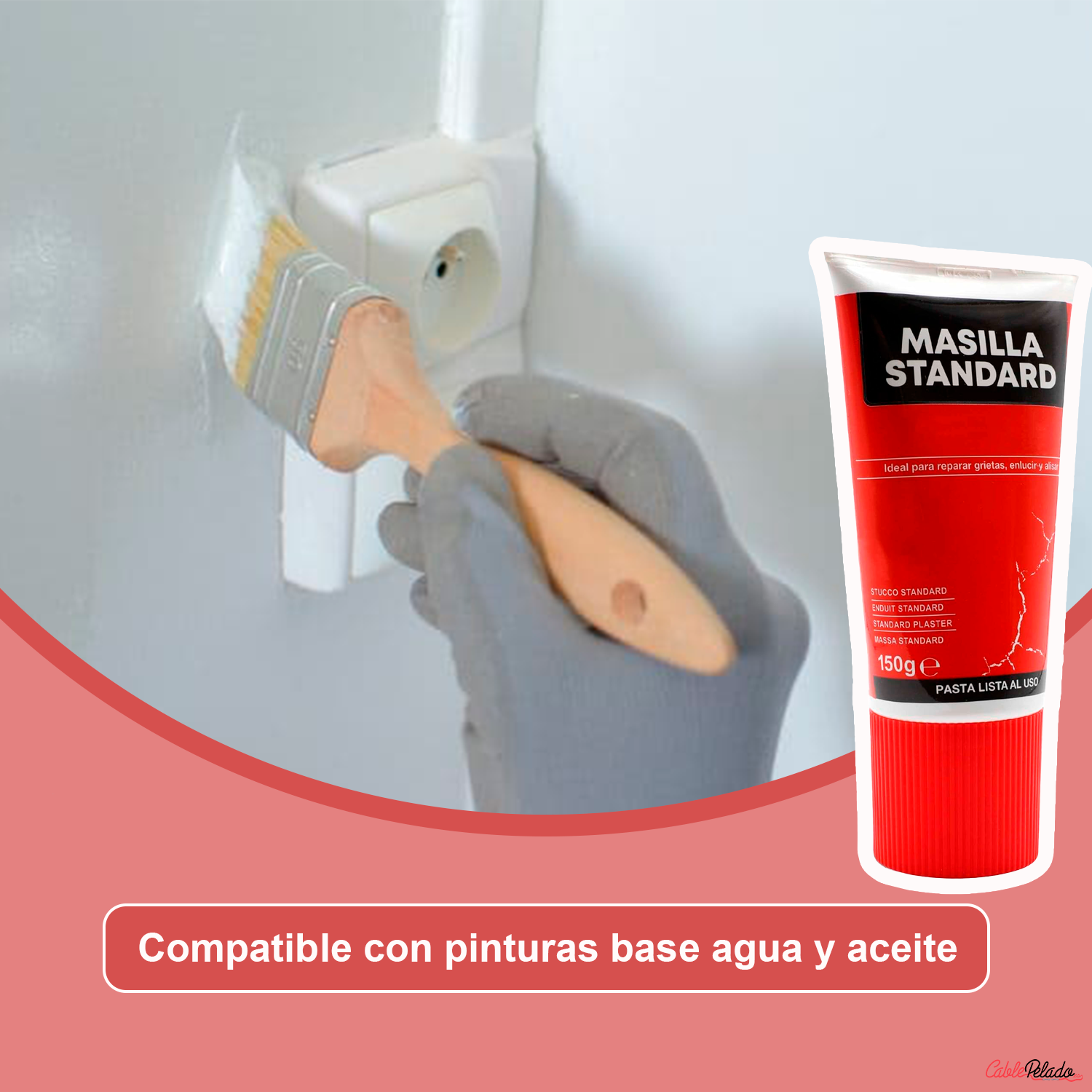 Masilla Standard En Tubo 150 gr