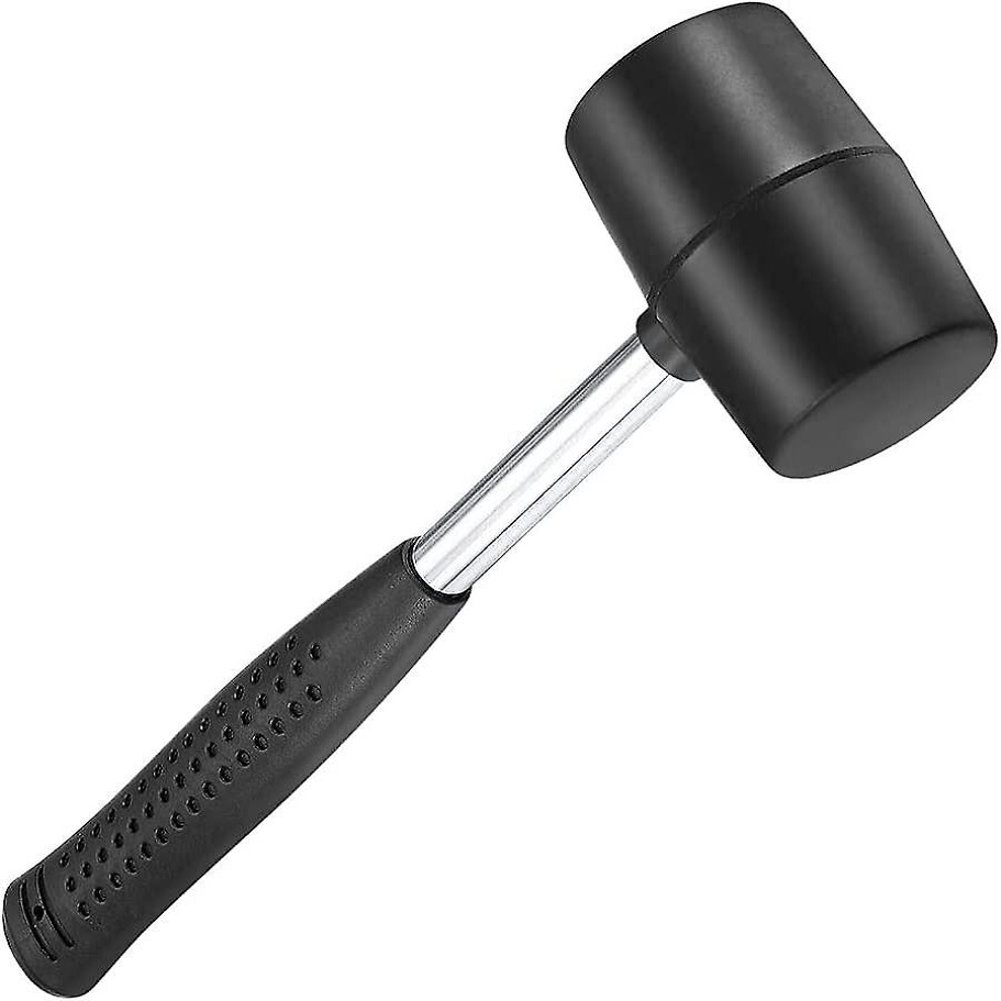 Mazo de goma Martillo de hule 430 gr Negro