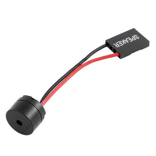 Mini altavoz para placa base 4 pines  Negro
