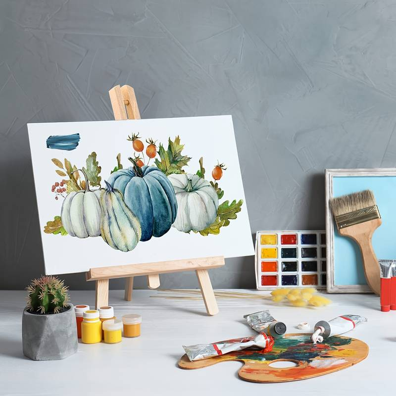 Mini-caballete de pintura para escritorio 30 cm