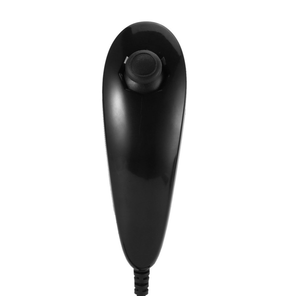 Nunchaku compatible con Nintendo Wii Joystick  Negro