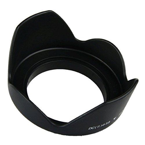 Objetivo Parasol para lentes Universal 58 mm Negro