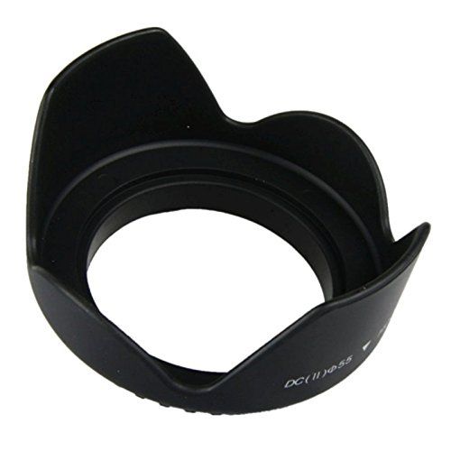 Objetivo Parasol para lentes Universal 55 mm Negro