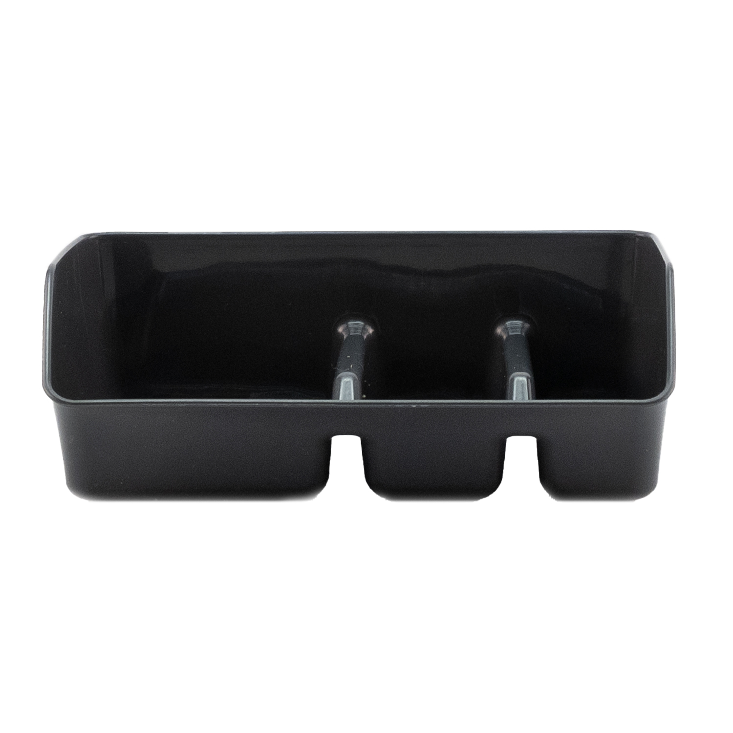 Organizador fregadero estropajero plastico  Negro