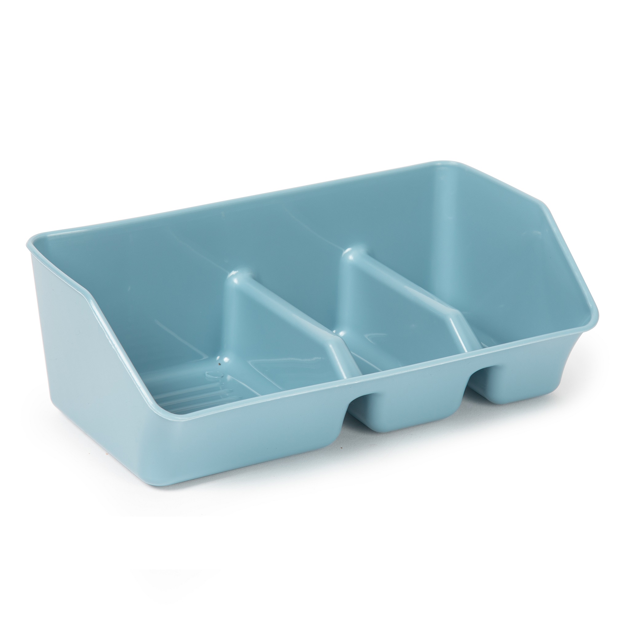 Organizador fregadero estropajero plastico  Azul