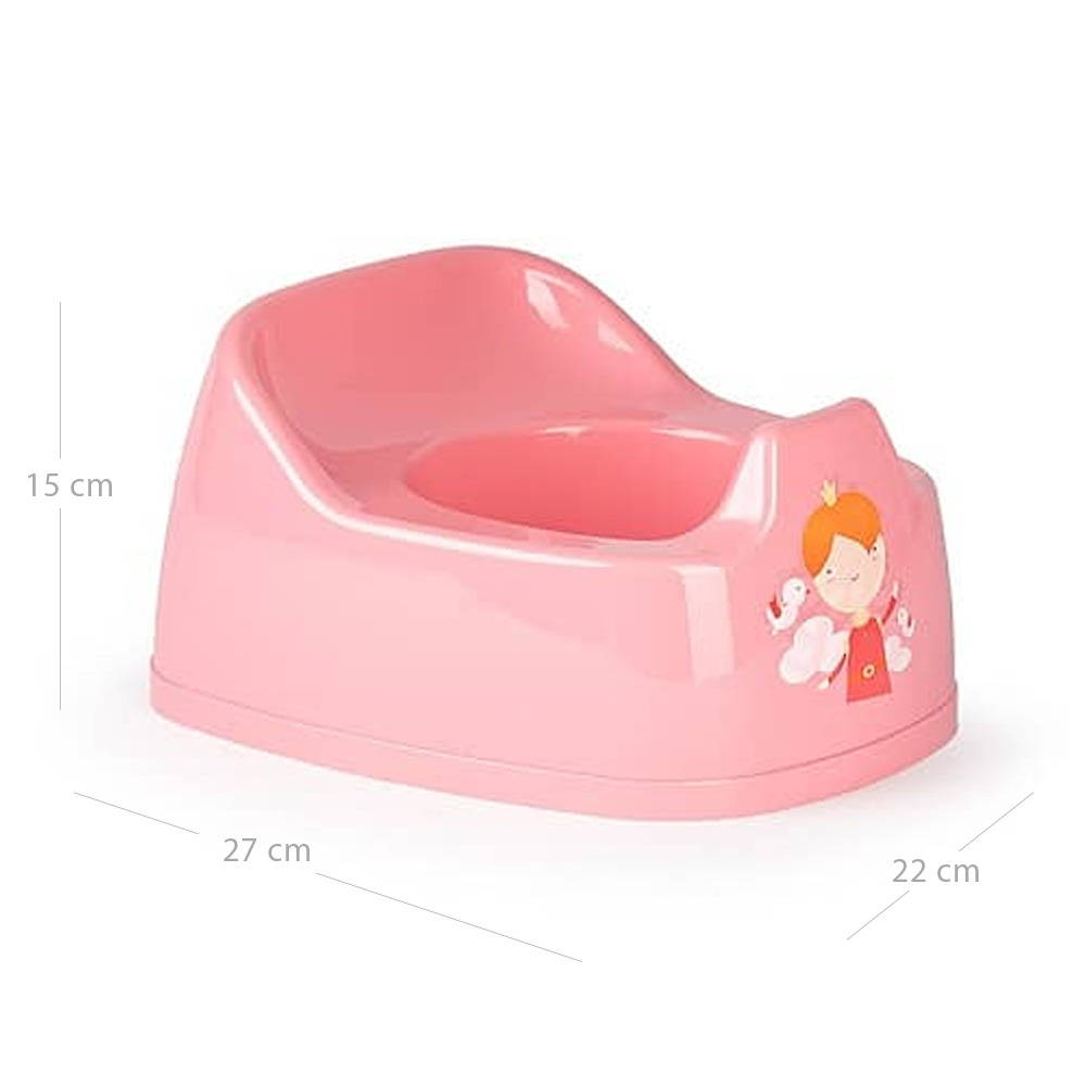 Orinal infantil plastico  Rosa claro