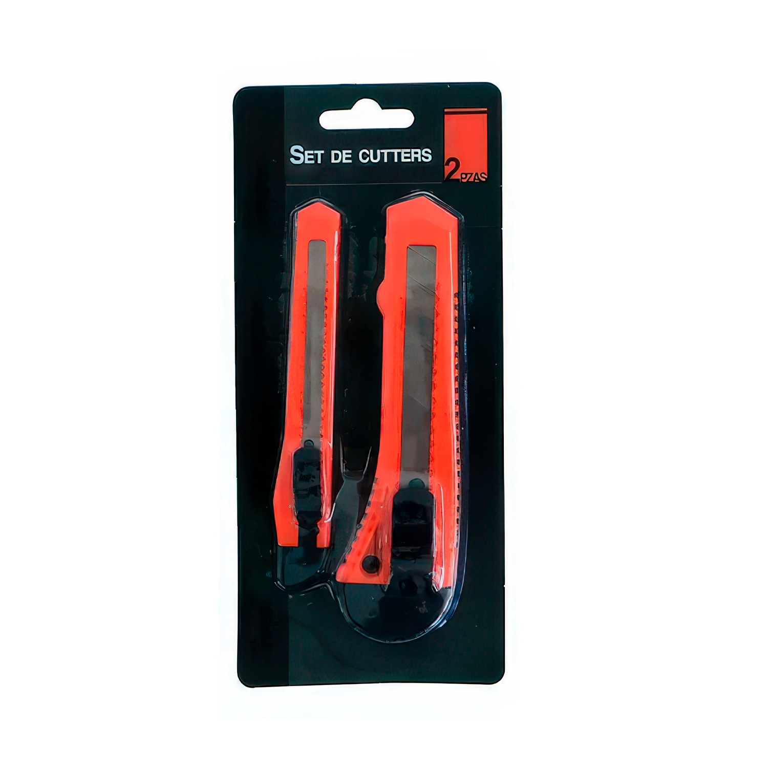 Pack 2 cutters 18 mm Naranja