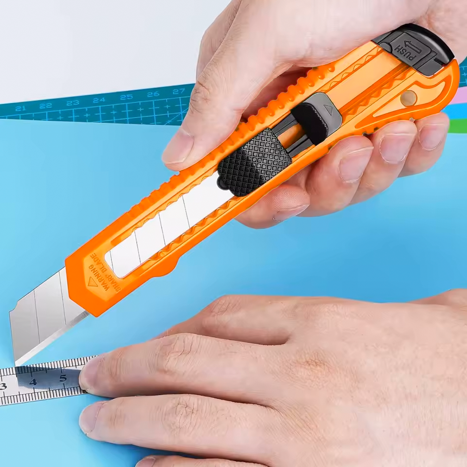 Pack 2 cutters 18 mm Naranja
