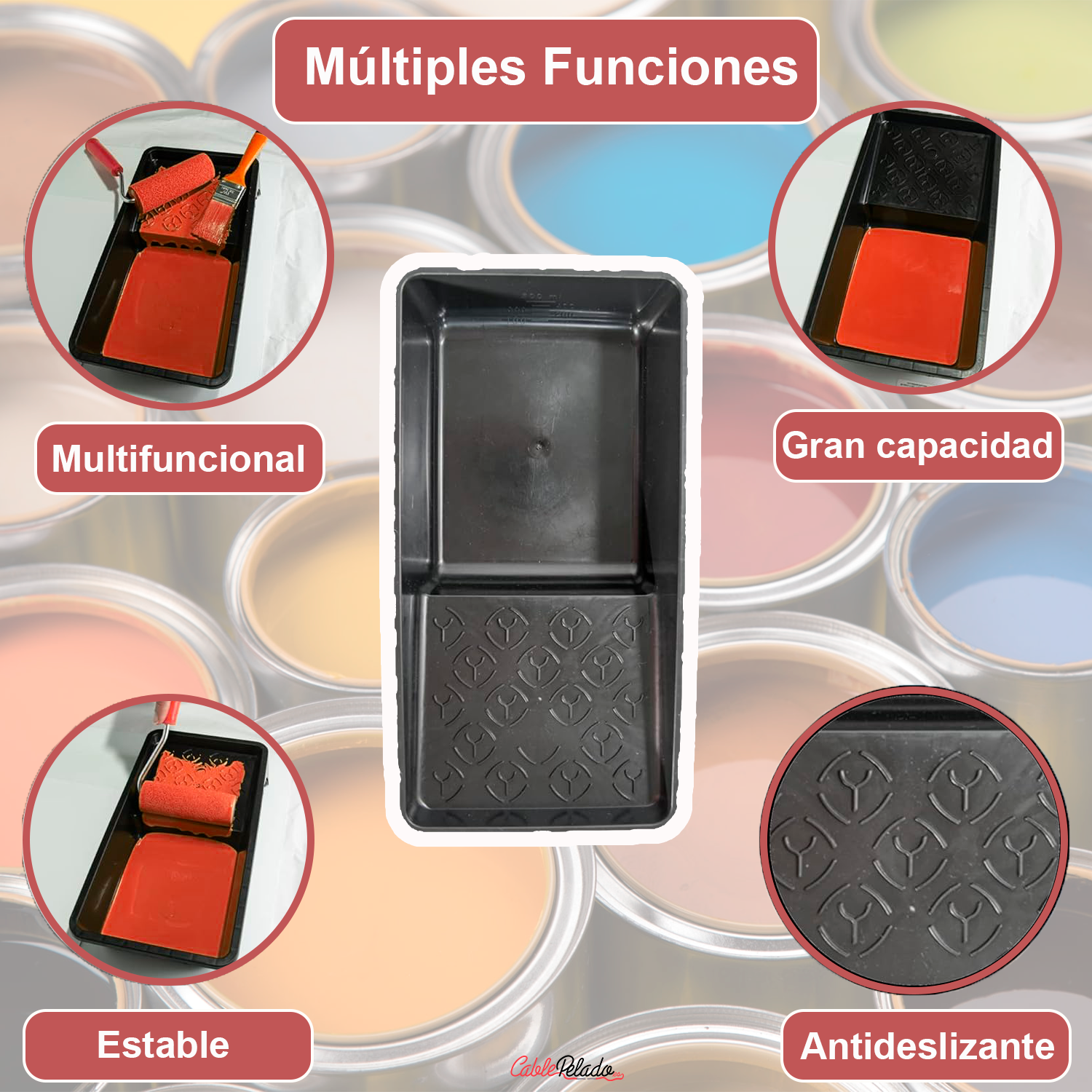 Pack De Pintor De 7 Piezas Apto Para Barnizar