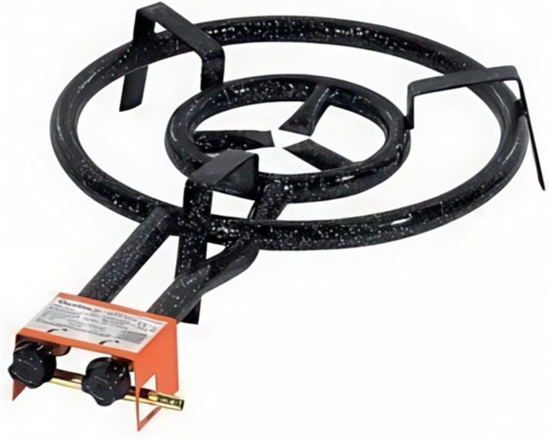 Paellero Gas Butano 40 cm Negro