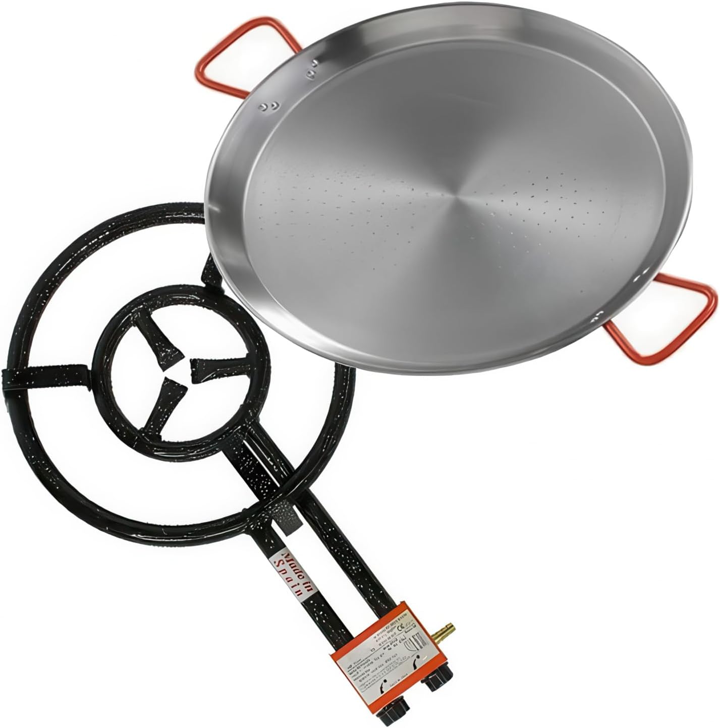 Paellero Gas Butano 40 cm Negro