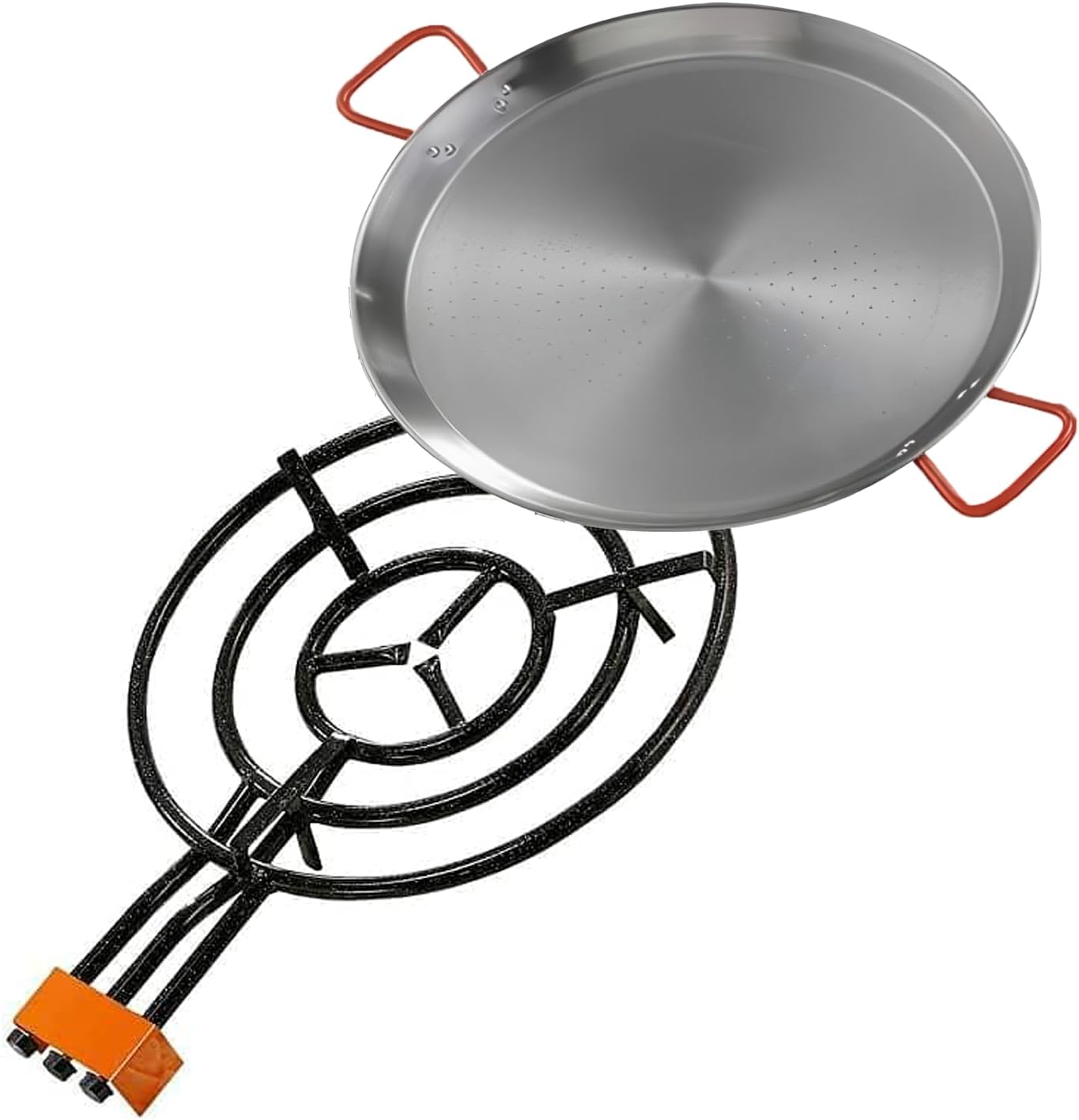 Paellero Gas Butano 60 cm Negro