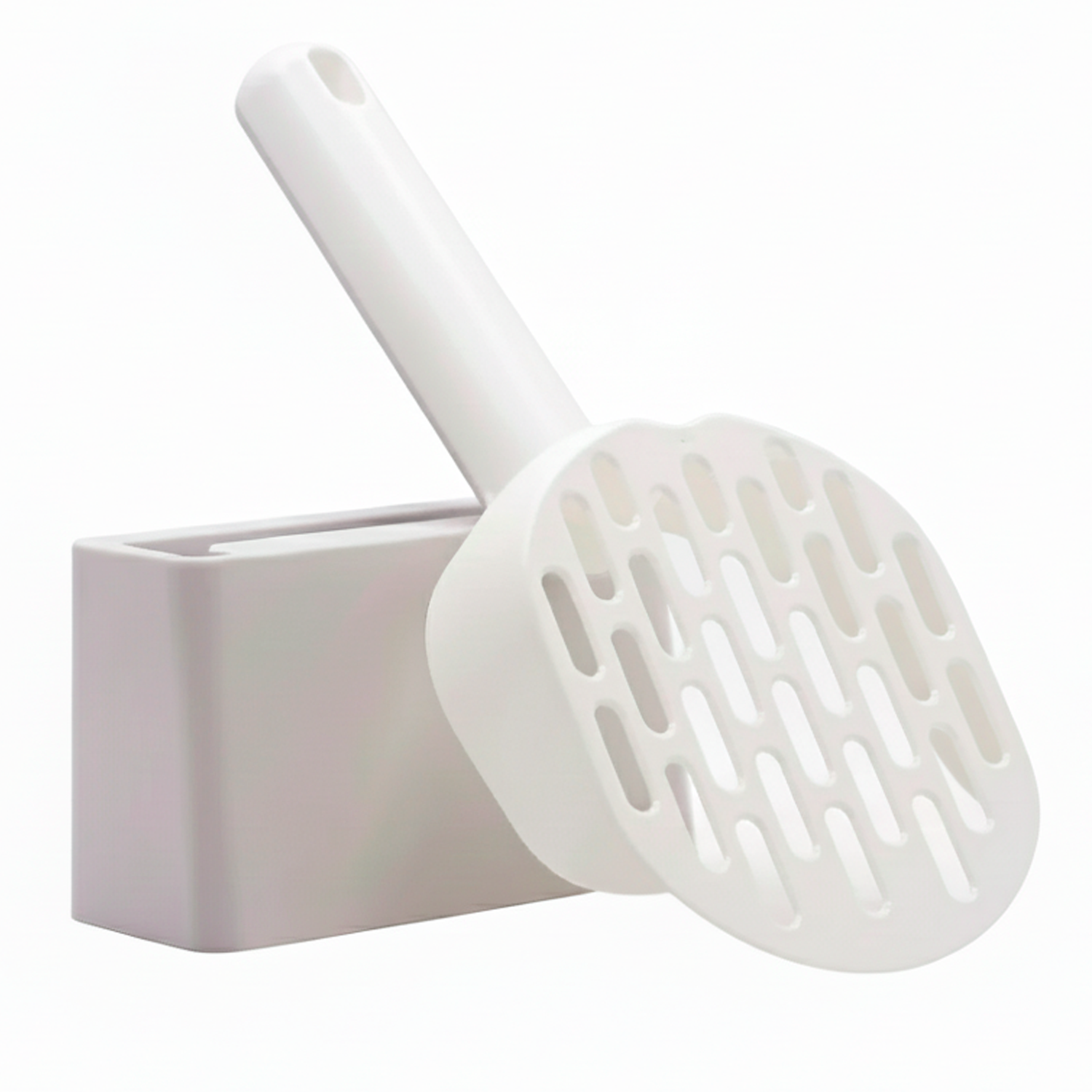 Pala Arena para Gatos  gris-blanco