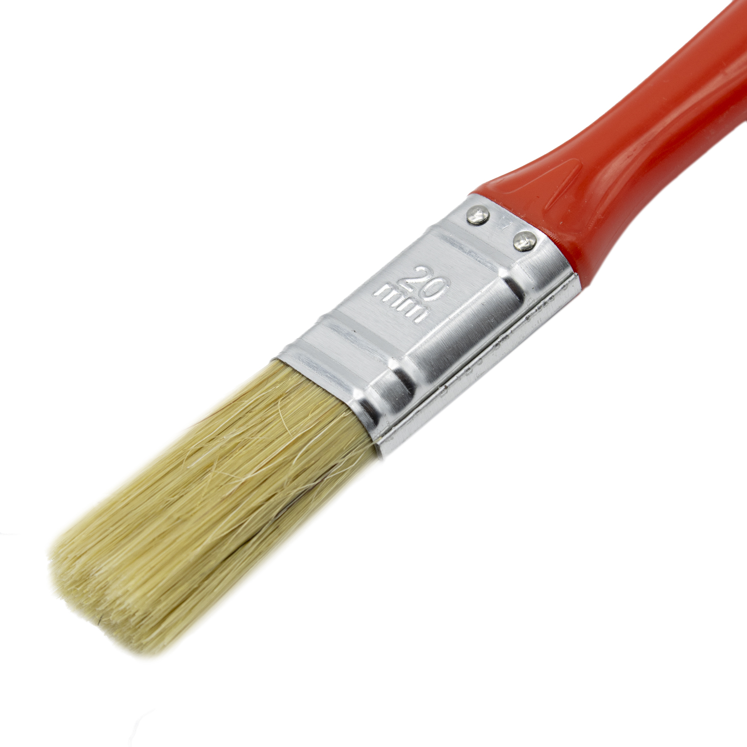 Paletina pintura doble cerda 20 mm Rojo