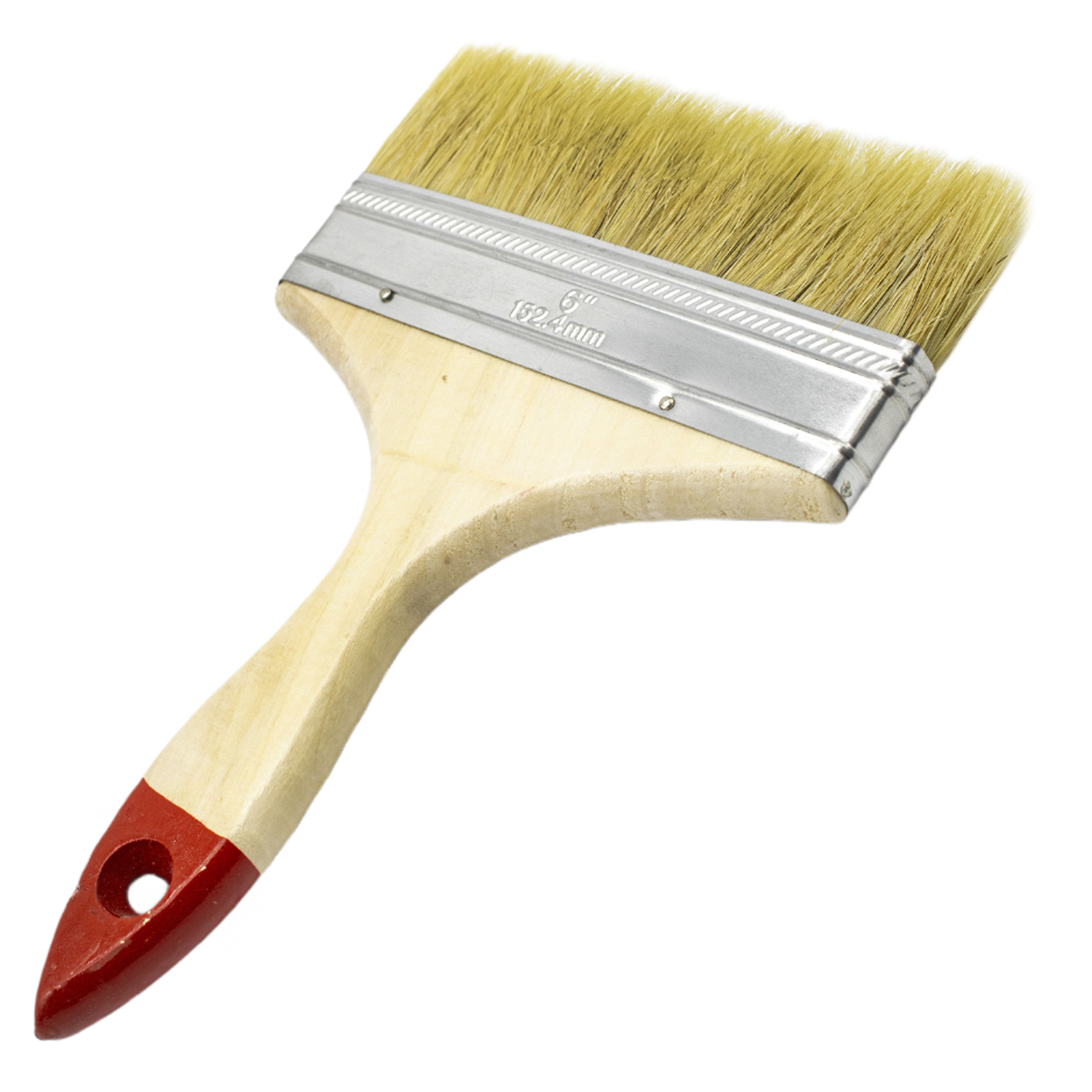 Paletina pintura doble cerda mango madera 150 mm