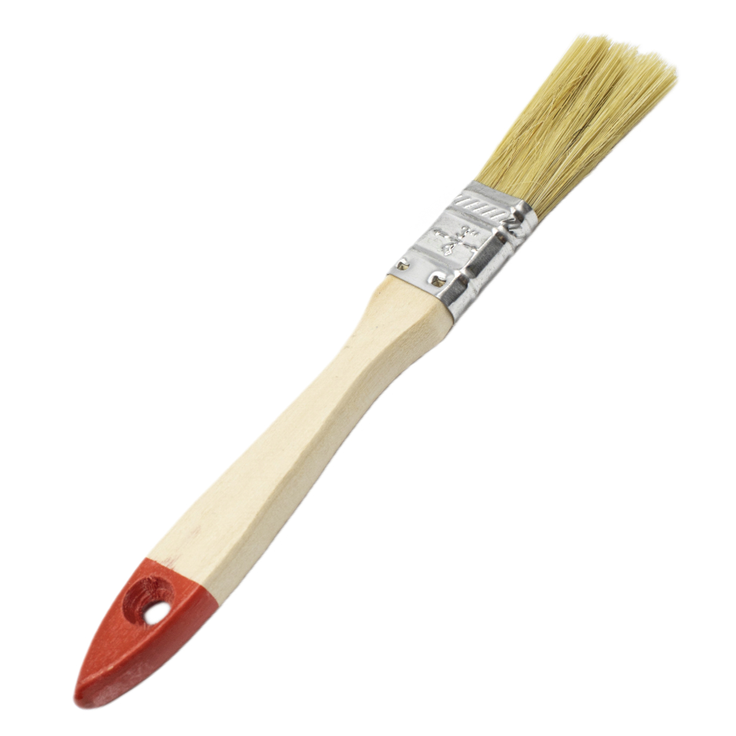 Paletina pintura doble cerda mango madera 18 mm