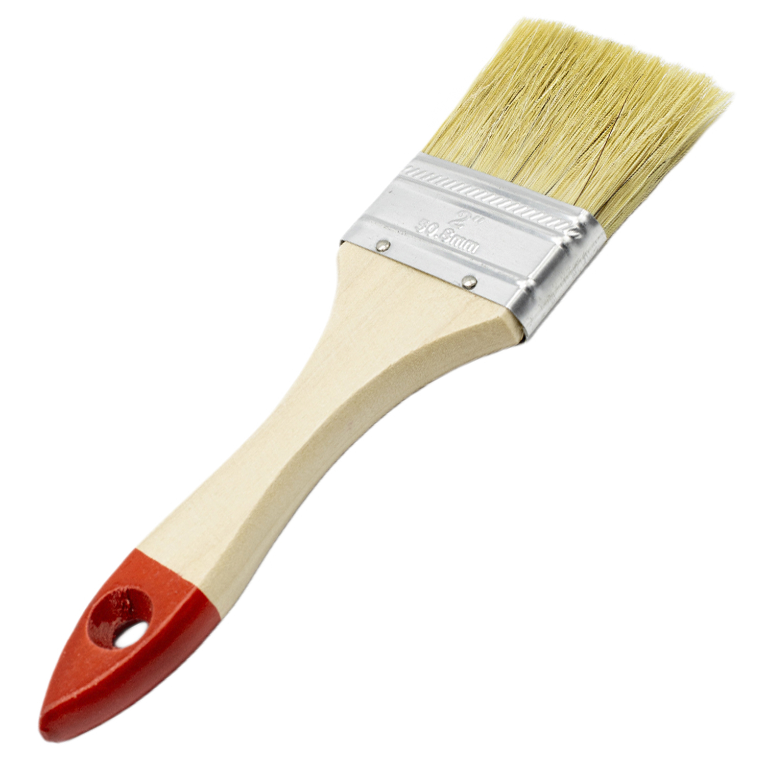 Paletina pintura doble cerda mango madera 50 mm