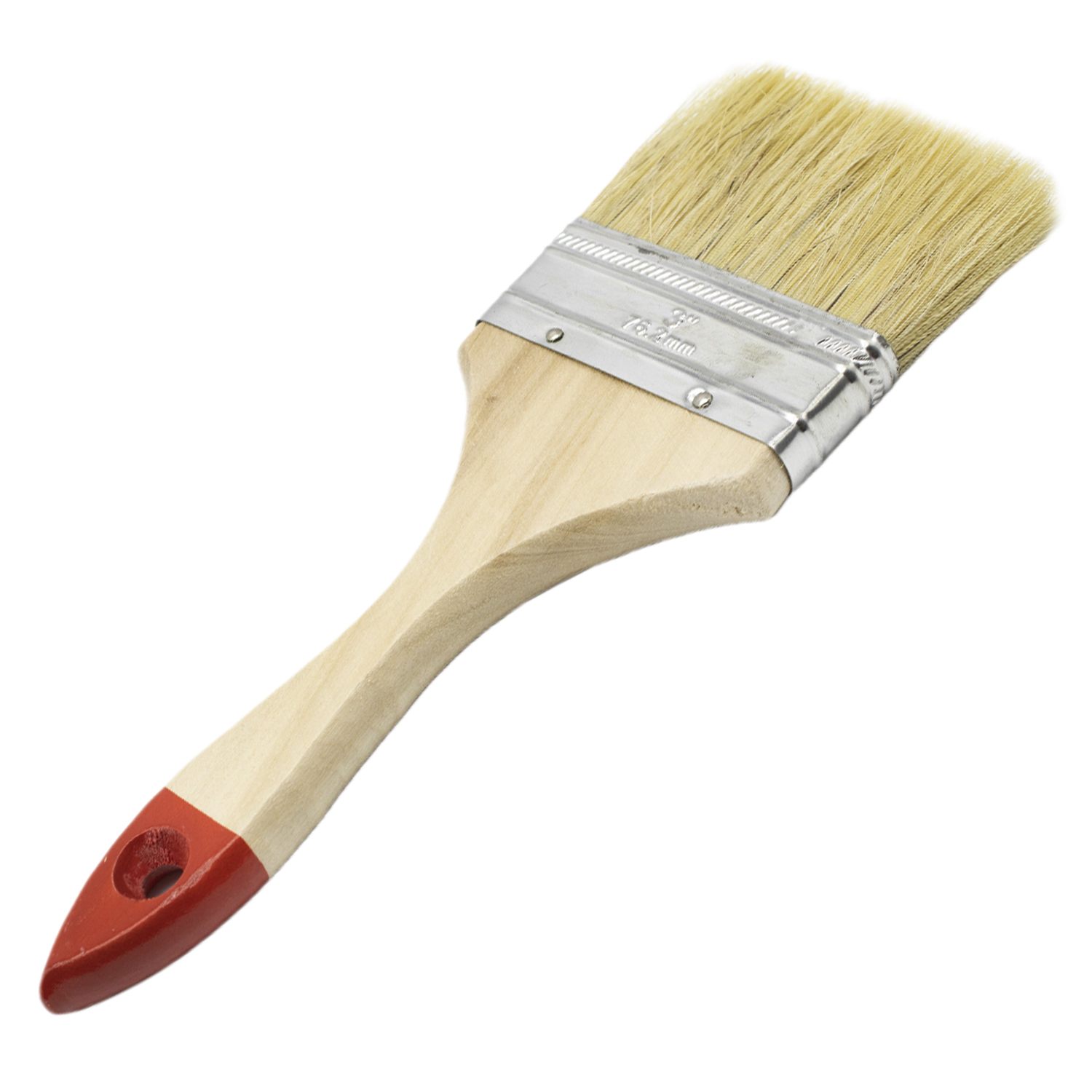 Paletina pintura doble cerda mango madera 75 mm