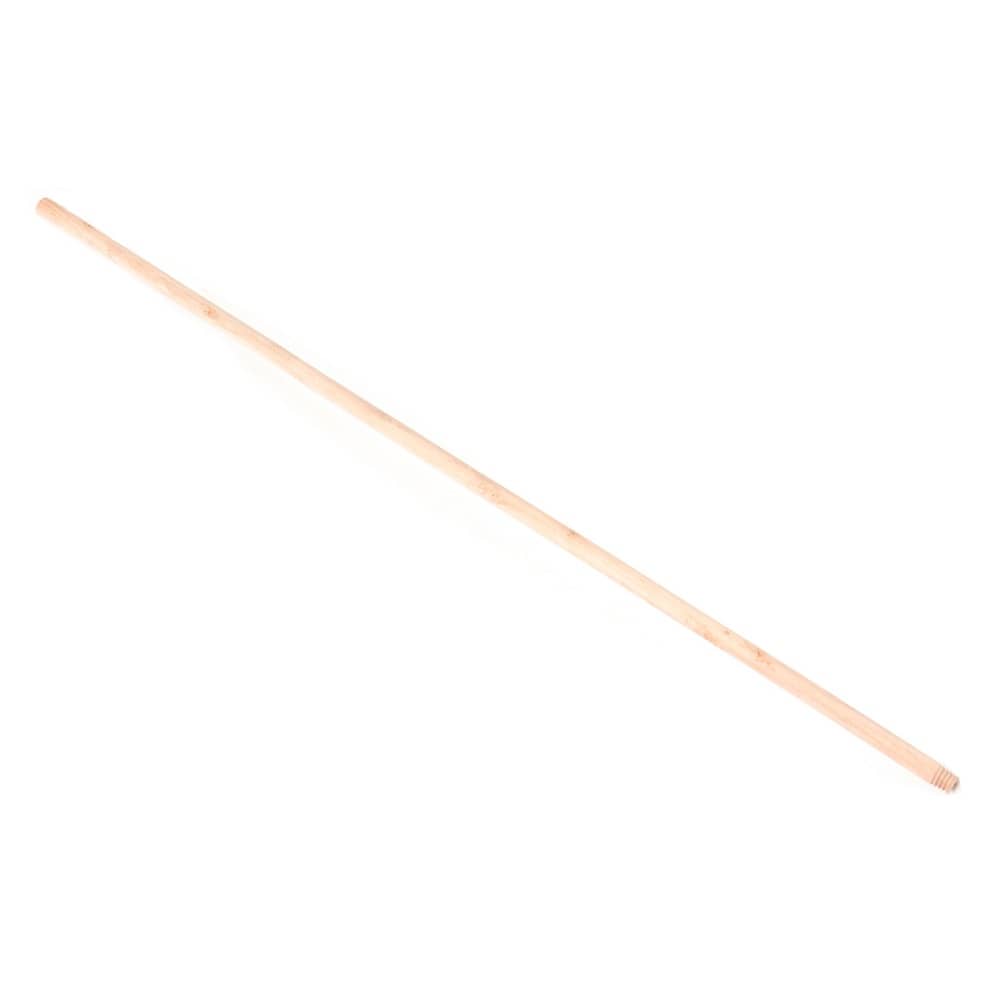 Palo universal madera cepillo barrer fregona 75 cm Marron