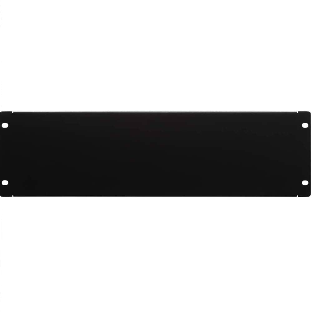 Panel ciego de 2U para armario rack 19  Negro