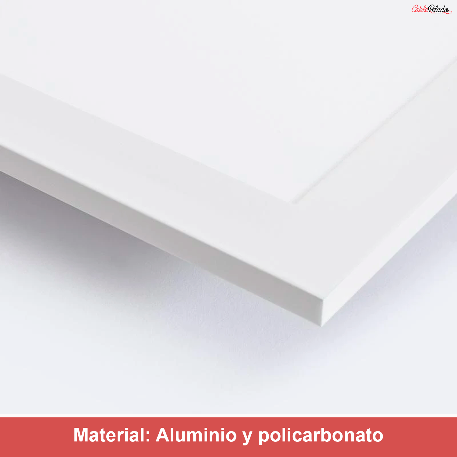 Panel LED Empotrar 60 x 60 cm Luz Blanca 6000k  Blanco  40W