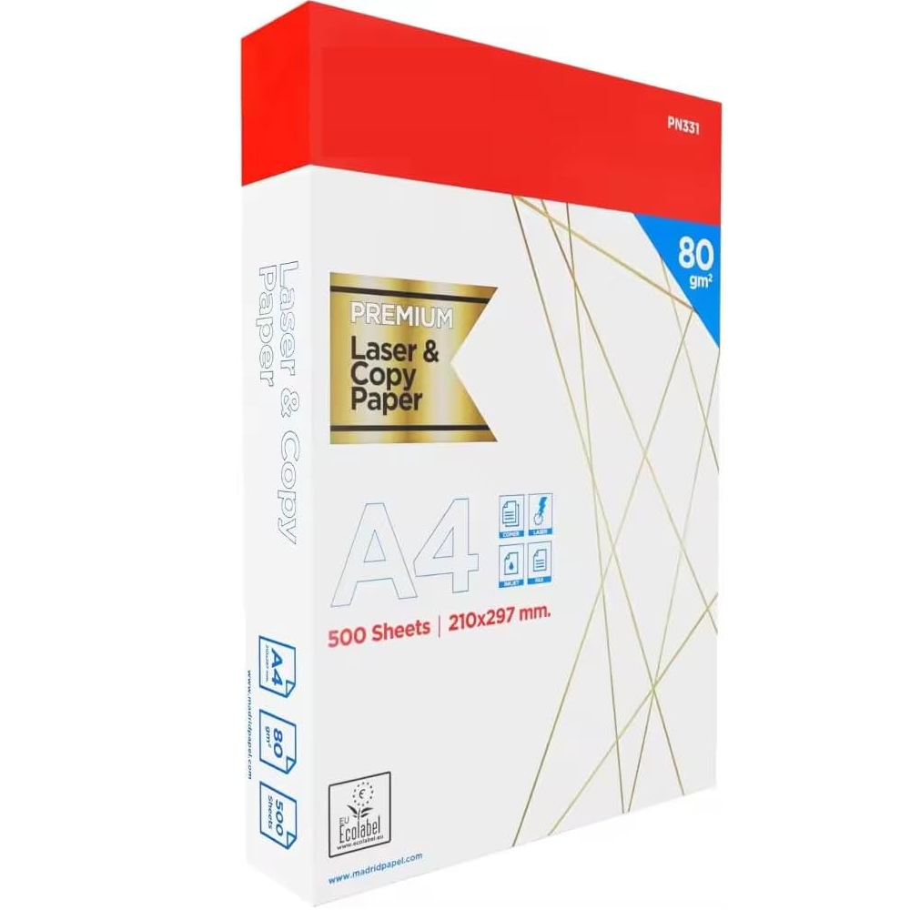 Papel fotocopiadora Din A4 80 gr  Blanco