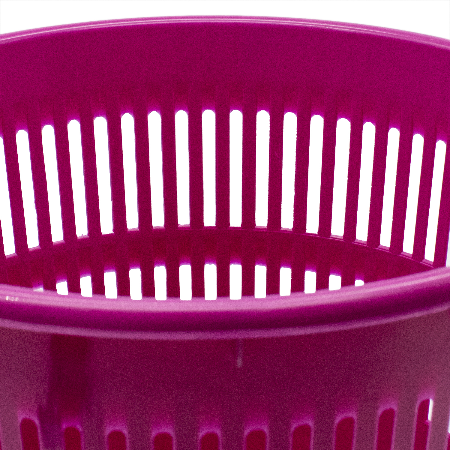 Papelera rejilla plastico 12 Litros Rosa