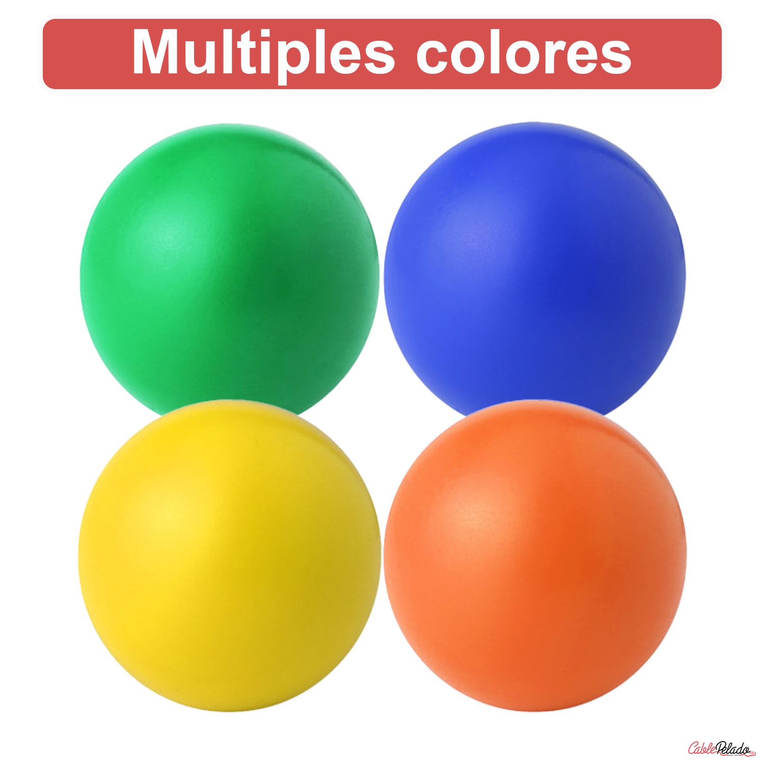 Pelota Antiestrés 6 cm Naranja