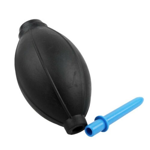 Pera de aire para limpieza de camaras  Negro