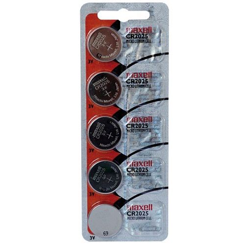 Pila de boton de litio 2025 maxell pack 5 pilas