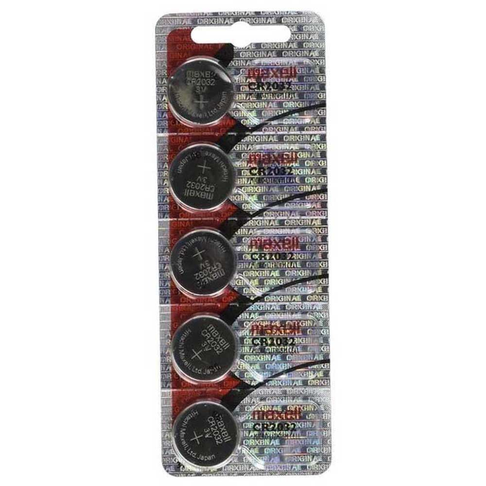 Pila de boton de litio 2032 maxell pack 5 pilas
