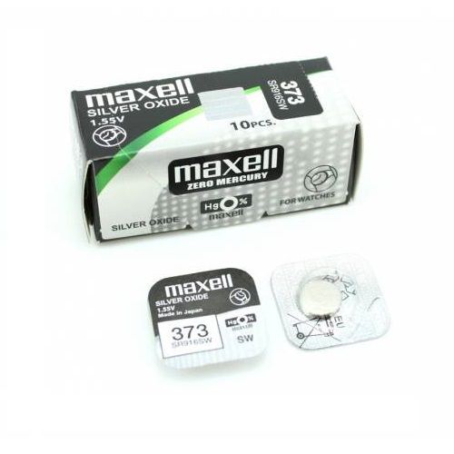 Pila de boton Maxell bateria original Oxido de Plata SR626SW