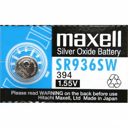MAXELL pila de óxido de plata pack de 10 unidades