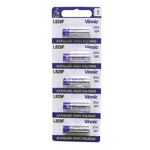 Pila Vinnic LR27A MN27 12v pack 5 pilas