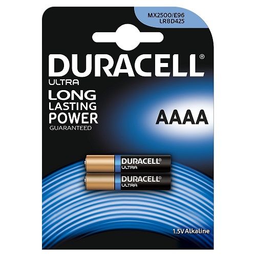 Pila duracell MN2500 LR61-AAAA 1.5 v pack 2 pilas