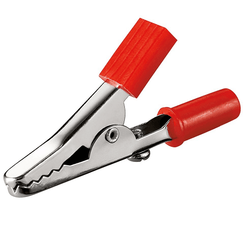 Pinza de cocodrilo 45 mm Rojo