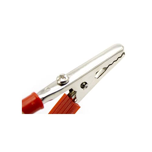 Pinza de cocodrilo 45 mm Rojo